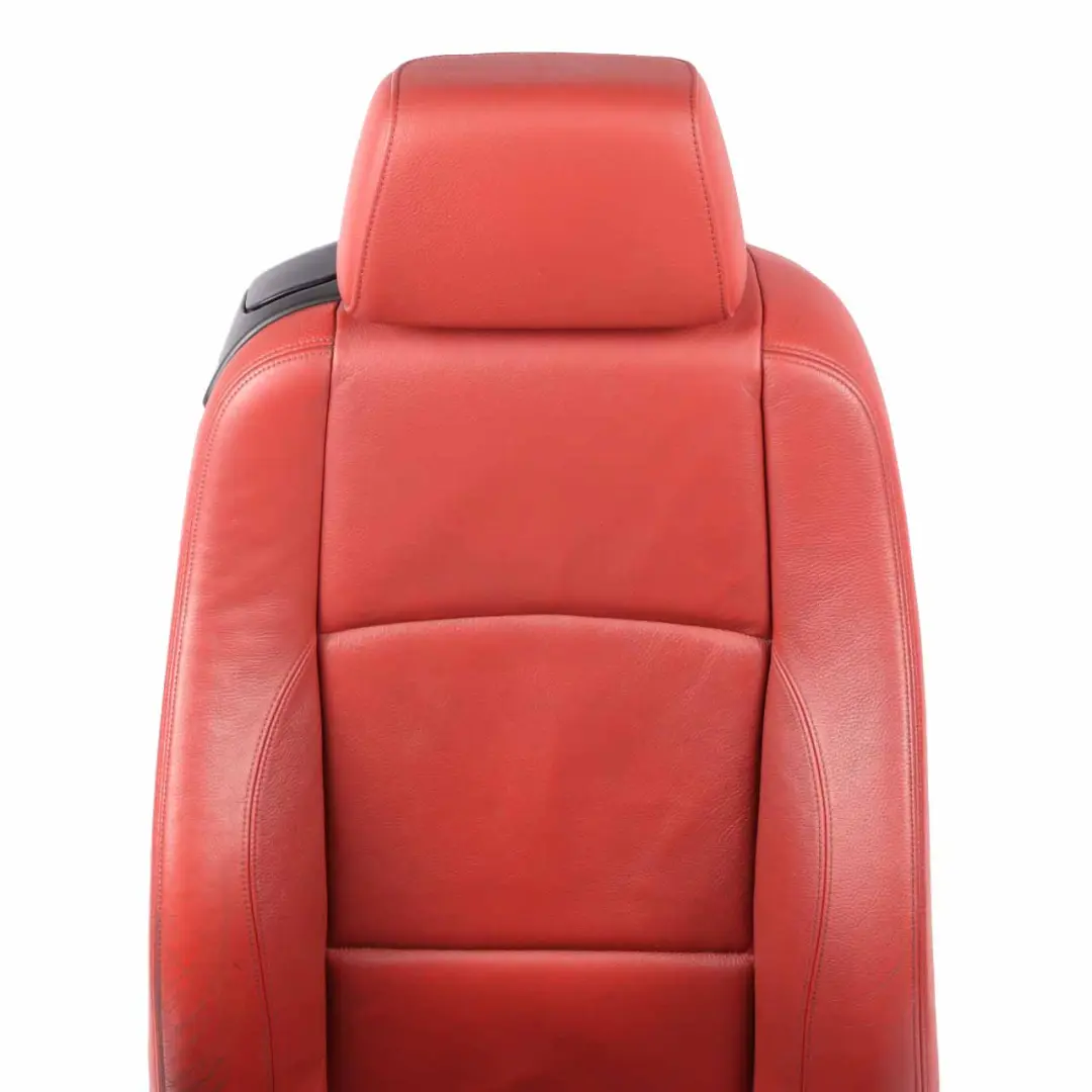 Front Seat BMW E82 Right O/S Heated M Sport Red Leather Boston Korall Red