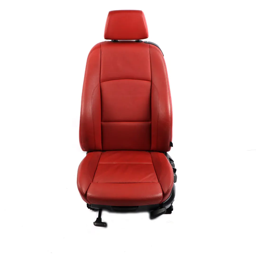 BMW E88 Convertible M Sport Front Left N/S Seat Side Red Boston Leather