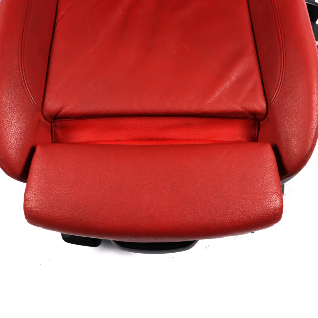 BMW E88 Convertible M Sport Front Left N/S Seat Side Red Boston Leather