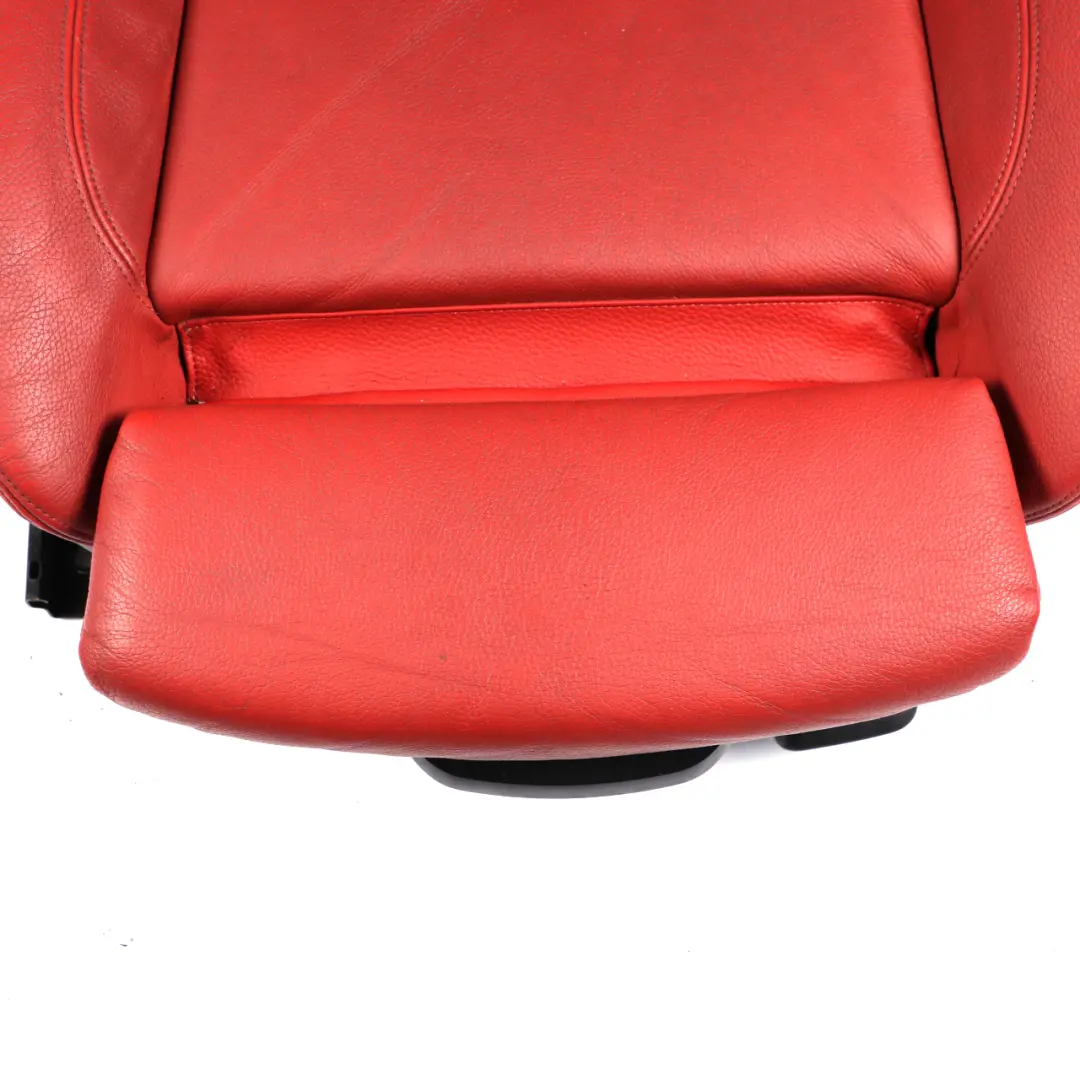 BMW E88 Convertible M Sport Front Right O/S Seat Side Red Boston Leather