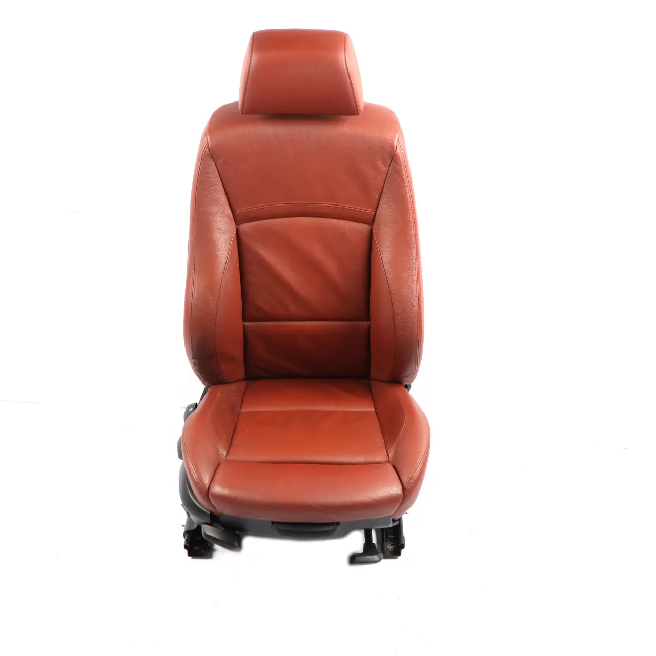 Front Seat BMW E90 E91 LCI M Sport Right O/S Heated Leather Dakota Red Brown