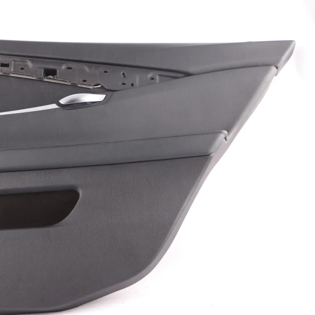 Door Card BMW F07 Rear Right O/S Door Lining Trim Leather Dakota Black