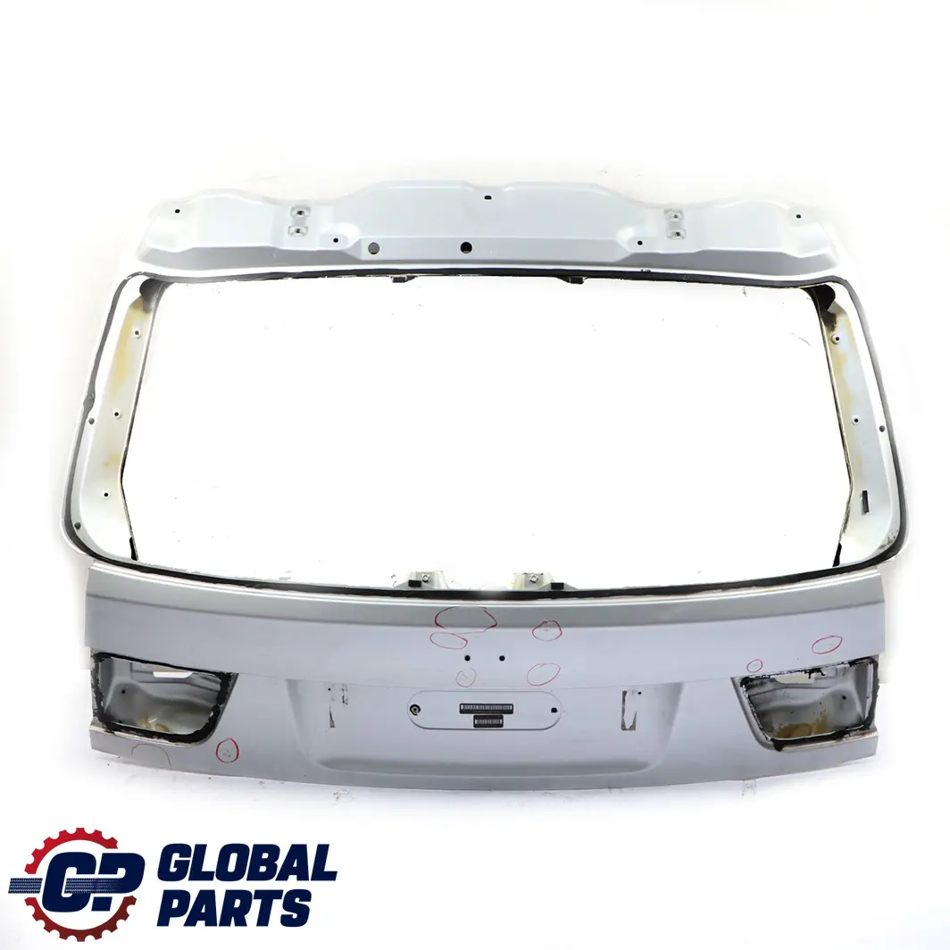 BMW X5 E70 Rear Boot Trunk Lid Tailgate Titansilber Titan Silver Metallic 354