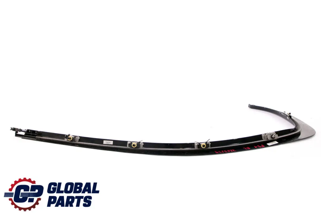 BMW 3 Series F31 Moulding Trim Strip Side Frame Rear Left N/S High Gloss Black