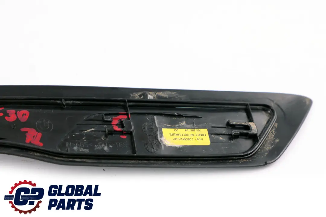 BMW F30 F31 Tapa Entrada Interior Trasera Izquierda 7263313