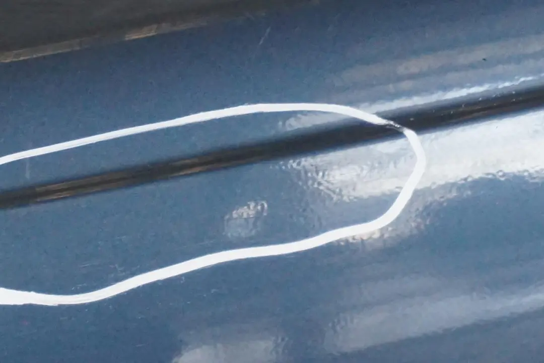 BMW Mini Cooper R56 R57 LCI R58 R59 1 Rear Bumper Trim Panel Horizon Blue