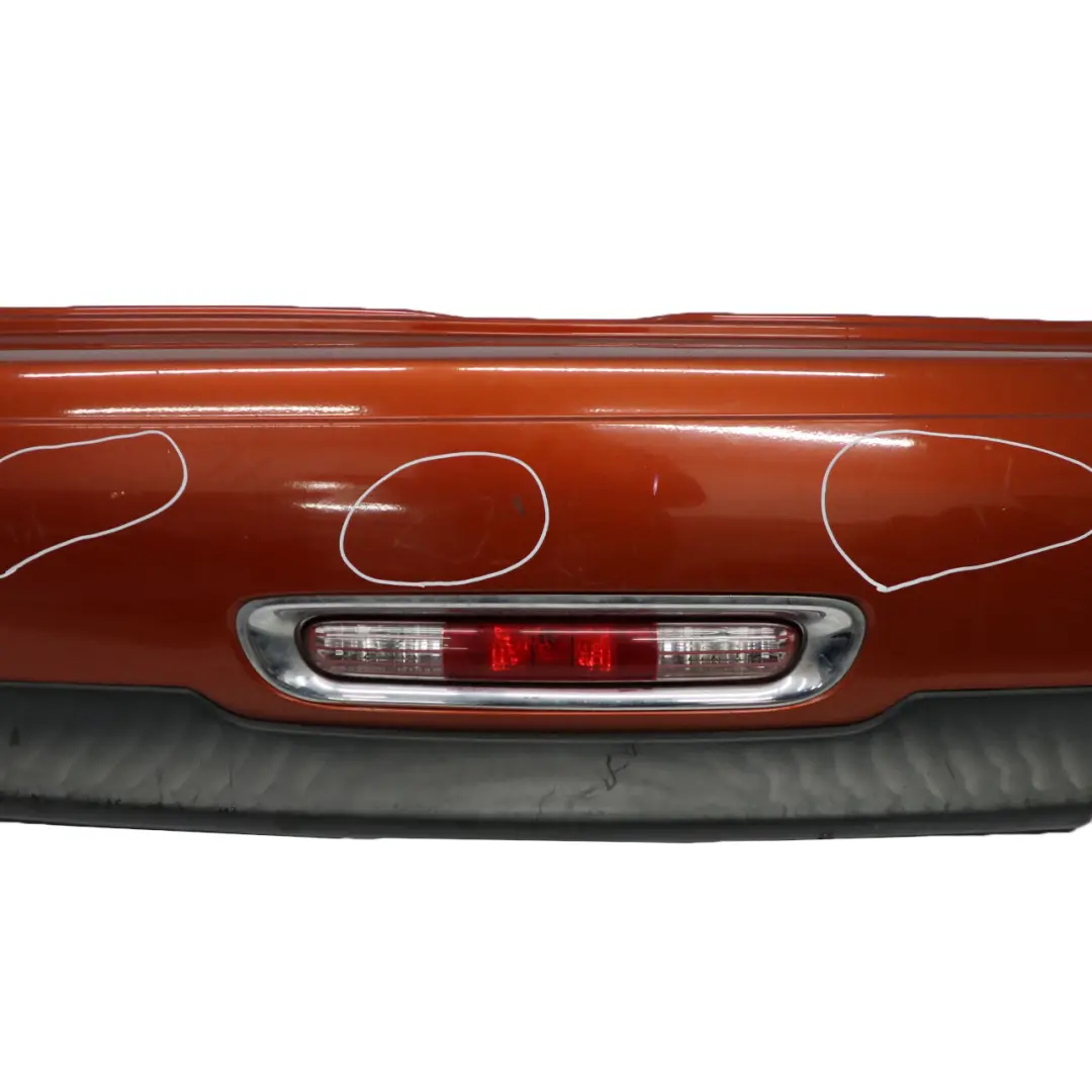 Mini R56 LCI Rear Bumper Trim Panel R57 LCI R58 Spice Orange Metallic - B23