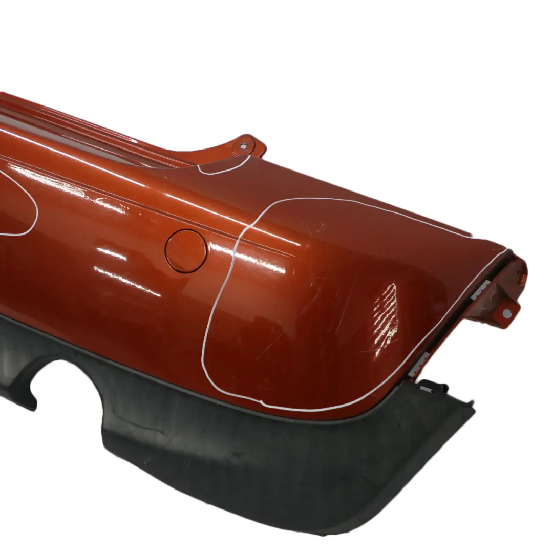 Mini R56 LCI Rear Bumper Trim Panel R57 LCI R58 Spice Orange Metallic - B23