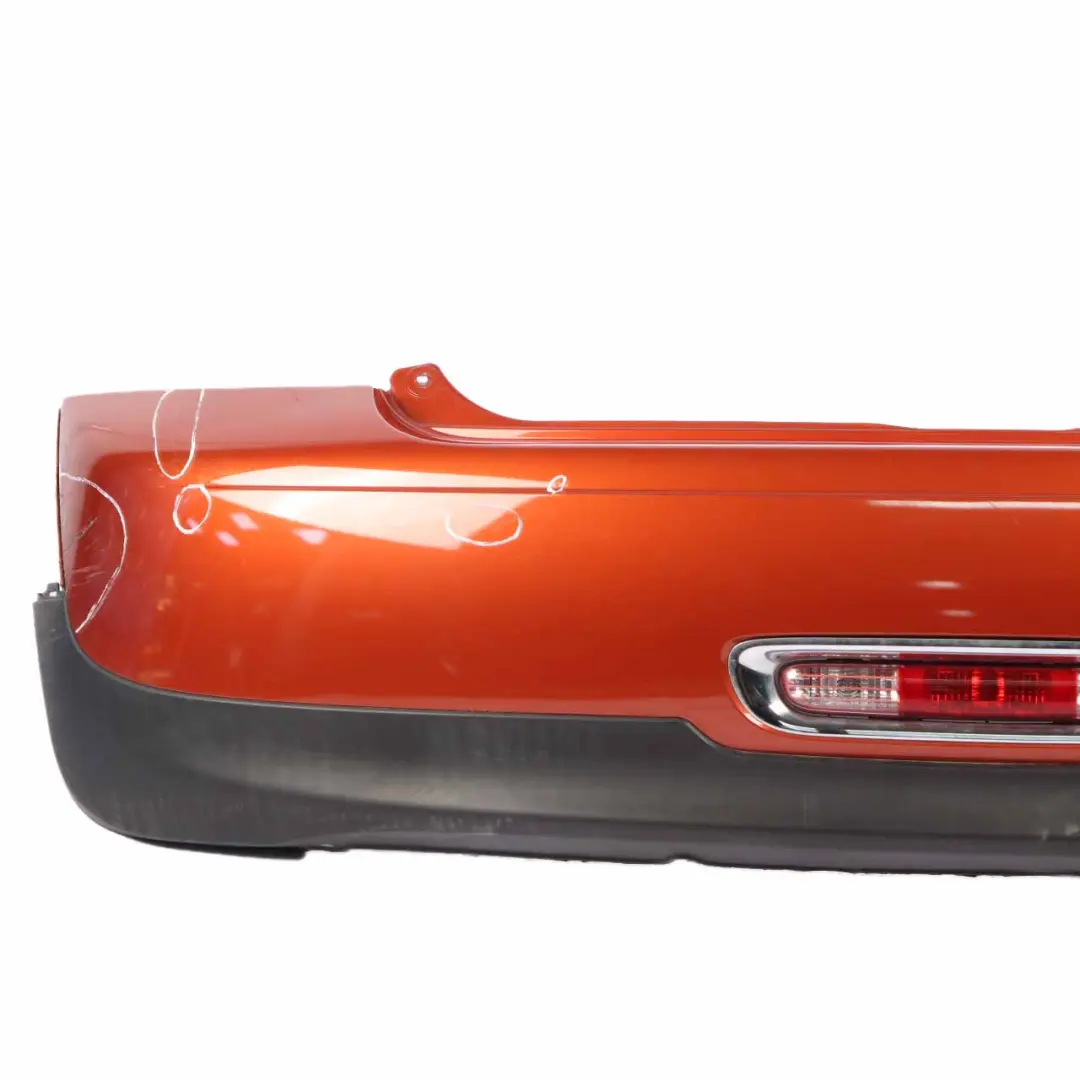 Mini R56 LCI Rear Bumper Trim Panel R57 LCI R58 Spice Orange Metallic - B23