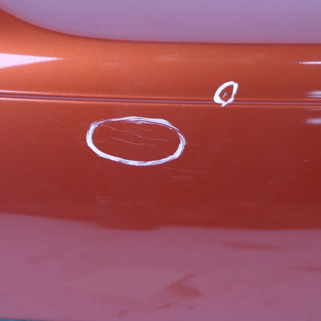 Mini R56 LCI Rear Bumper Trim Panel R57 LCI R58 Spice Orange Metallic - B23