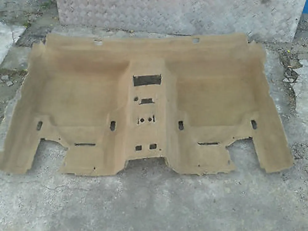 BMW 1 SERIES E87 Floor covering rear carpet Beige