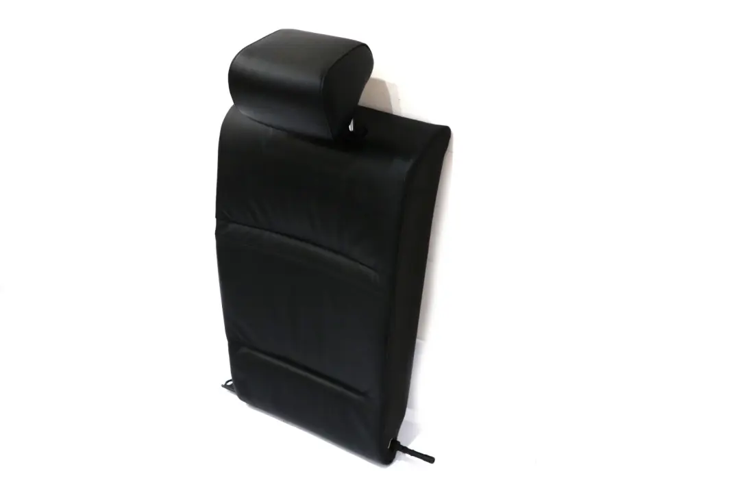 BMW E92 Coupe Cuero Negro Asiento Trasero Derecho Funda Asiento Respaldo