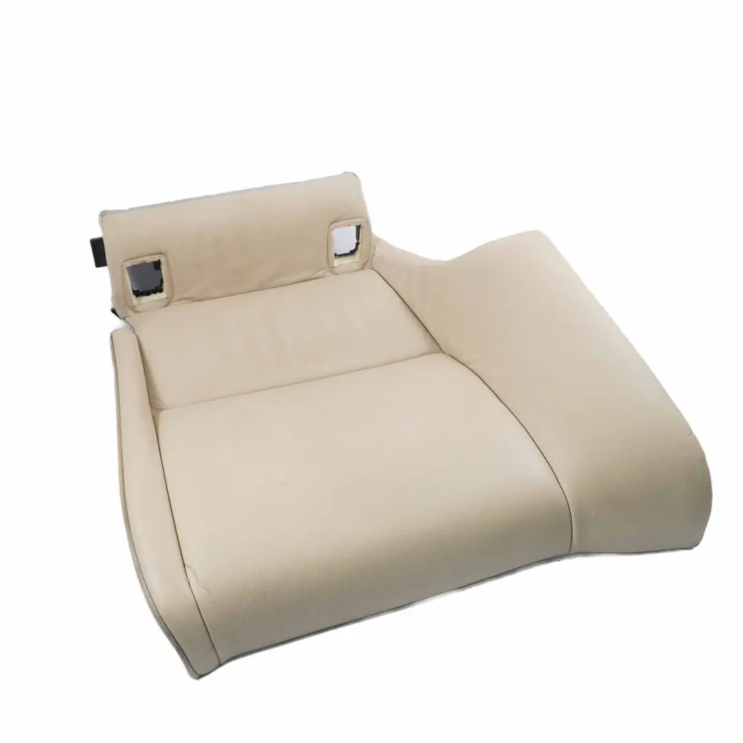 BMW E92 Rear Seat Bench Left N/S Couch Cover Cream Beige Leather Dakota