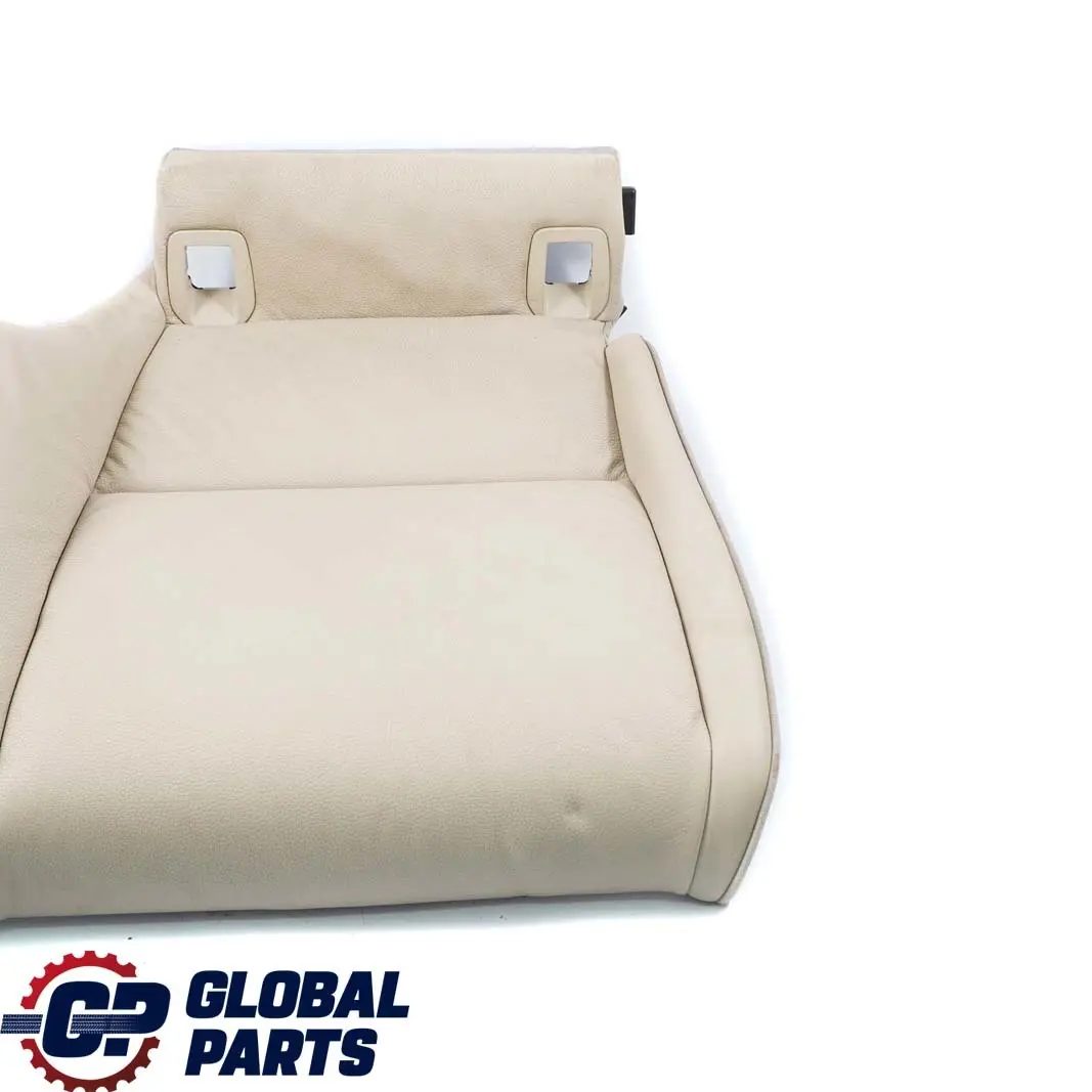 BMW E92 Creambeige Crema Beige Cuero Asiento Trasero Derecho O / S Funda Sofa