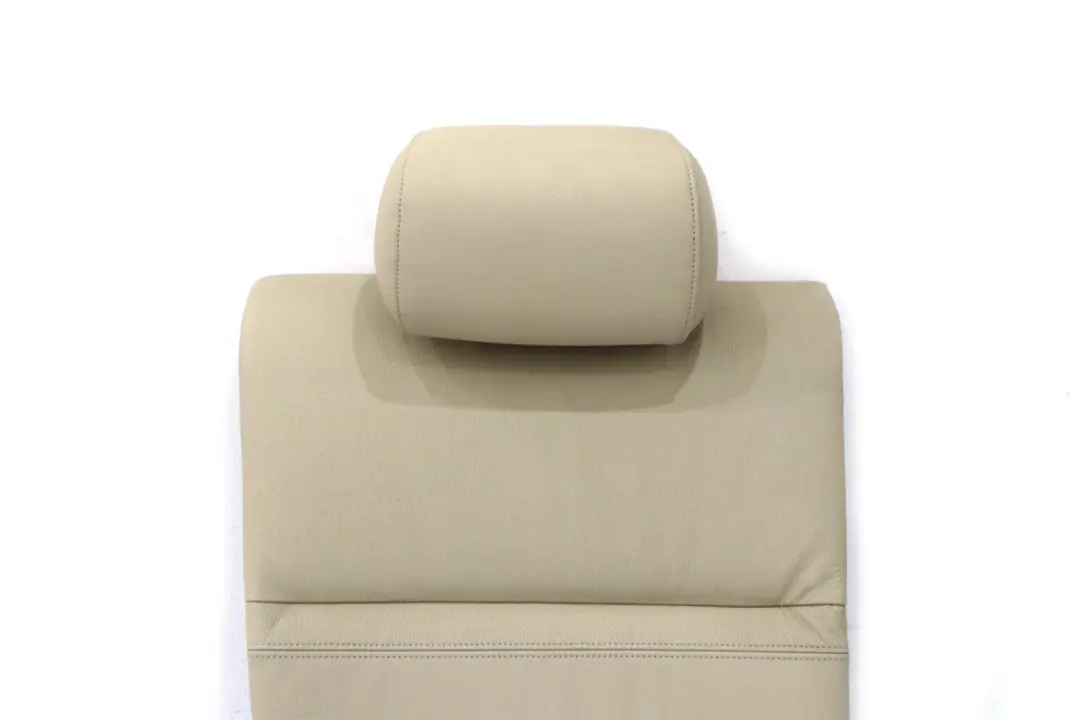 BMW 3 Series E92 Creambeige Leather Rear Seat Cover Backrest Right O/S