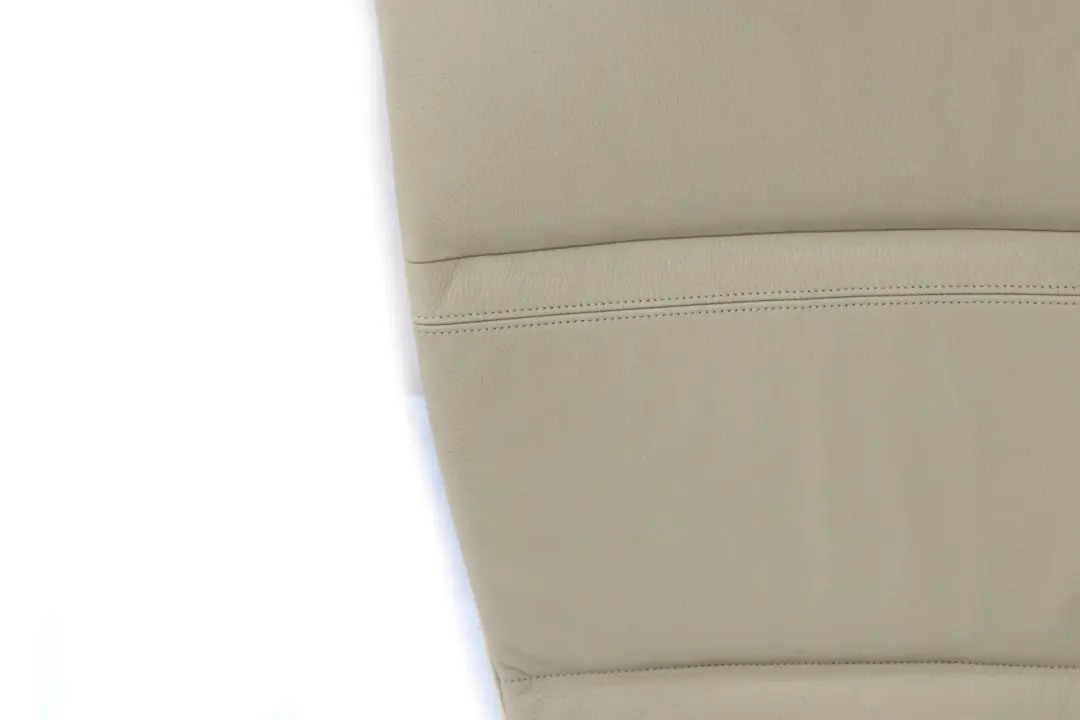 BMW 3 Series E92 Creambeige Leather Rear Seat Cover Backrest Right O/S