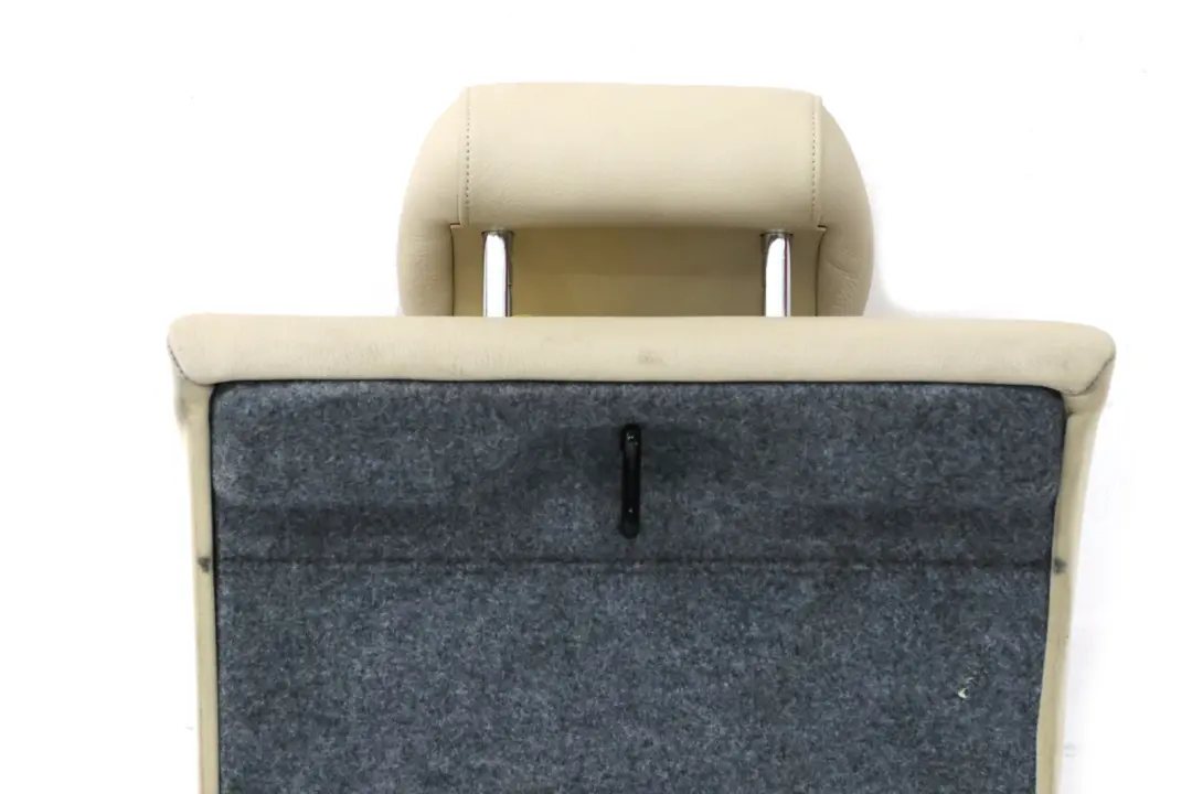 BMW 3 Series E92 Creambeige Leather Rear Seat Cover Backrest Right O/S