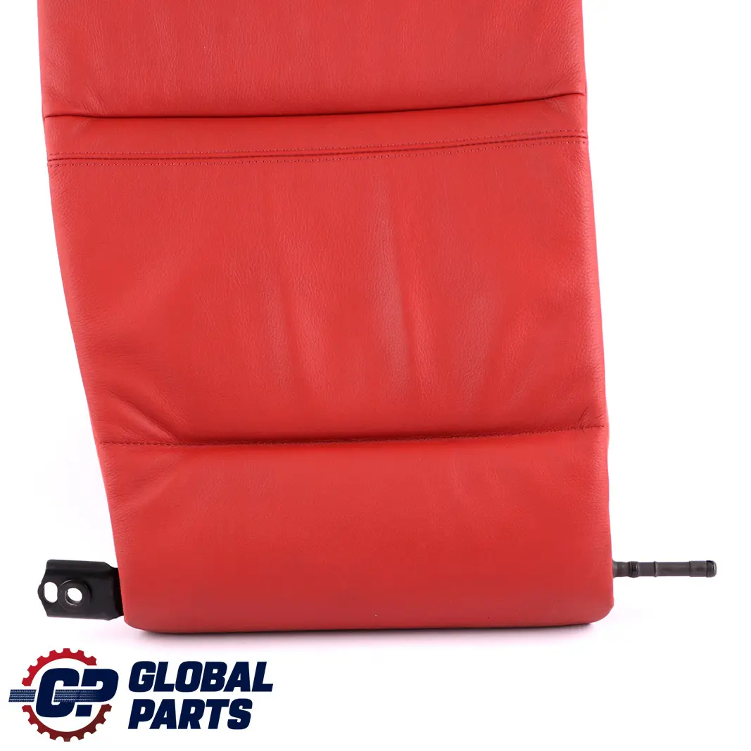 BMW E92 Coupe Cuero Rojo Dakota Trasero Derecho O / S Funda De Asiento Respaldo