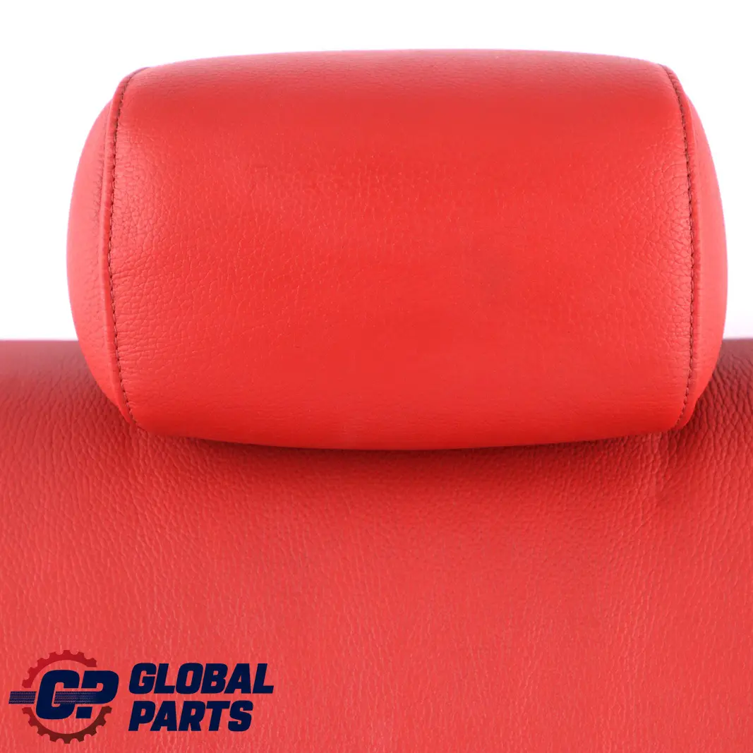 BMW E92 Coupe Cuero Rojo Dakota Trasero Derecho O / S Funda De Asiento Respaldo