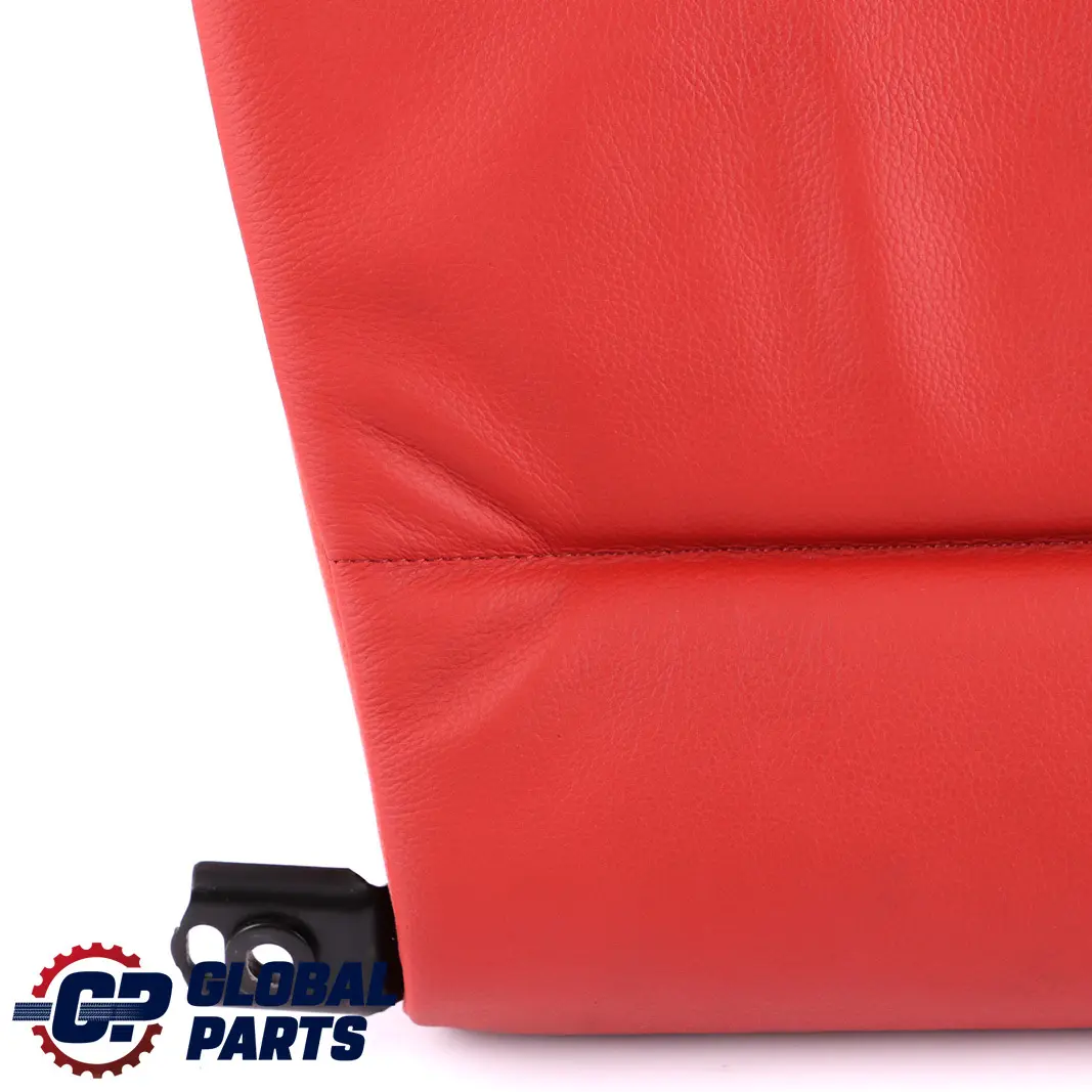 BMW E92 Coupe Cuero Rojo Dakota Trasero Derecho O / S Funda De Asiento Respaldo