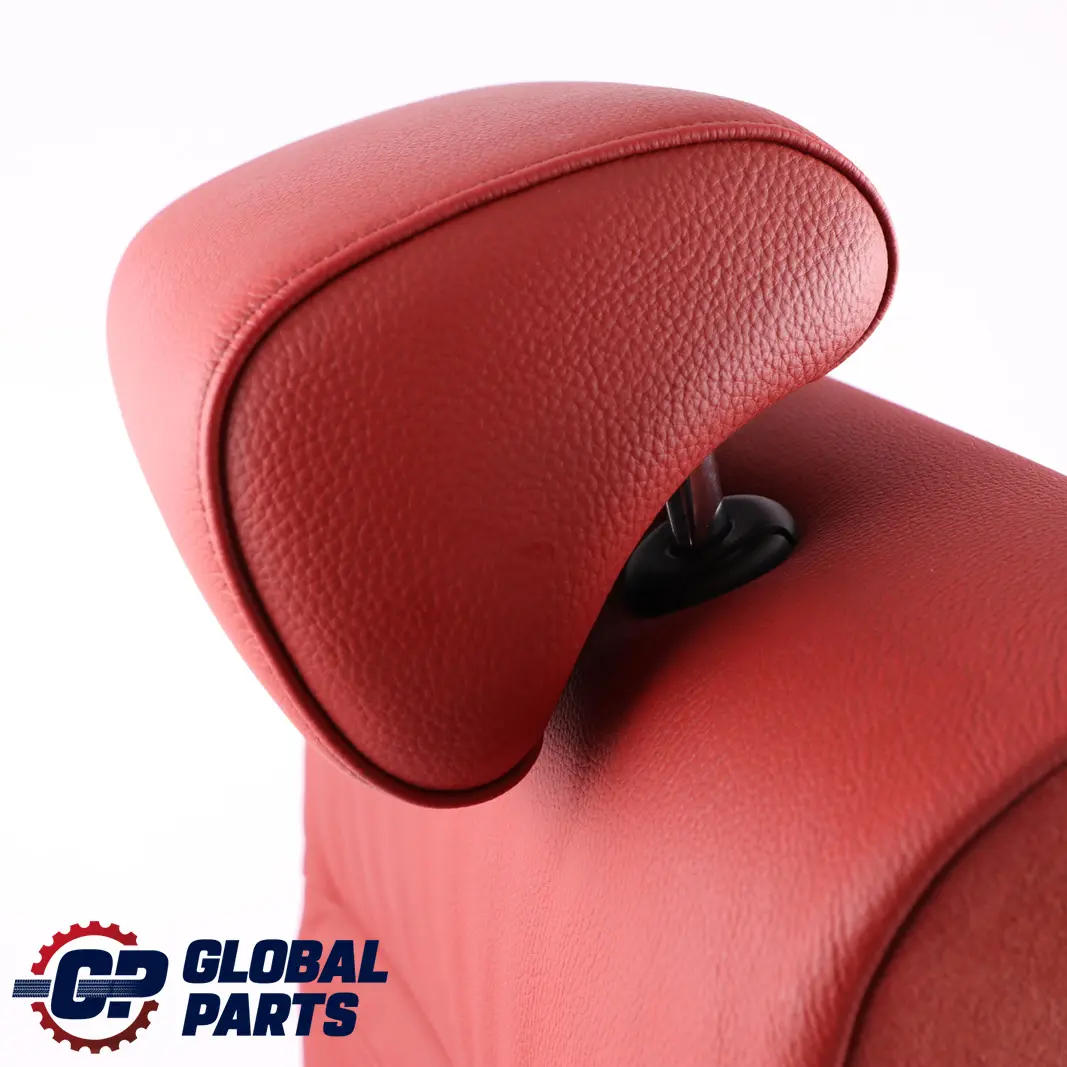 BMW E92 Coupe Cuero Rojo Dakota Trasero Derecho O / S Funda De Asiento Respaldo