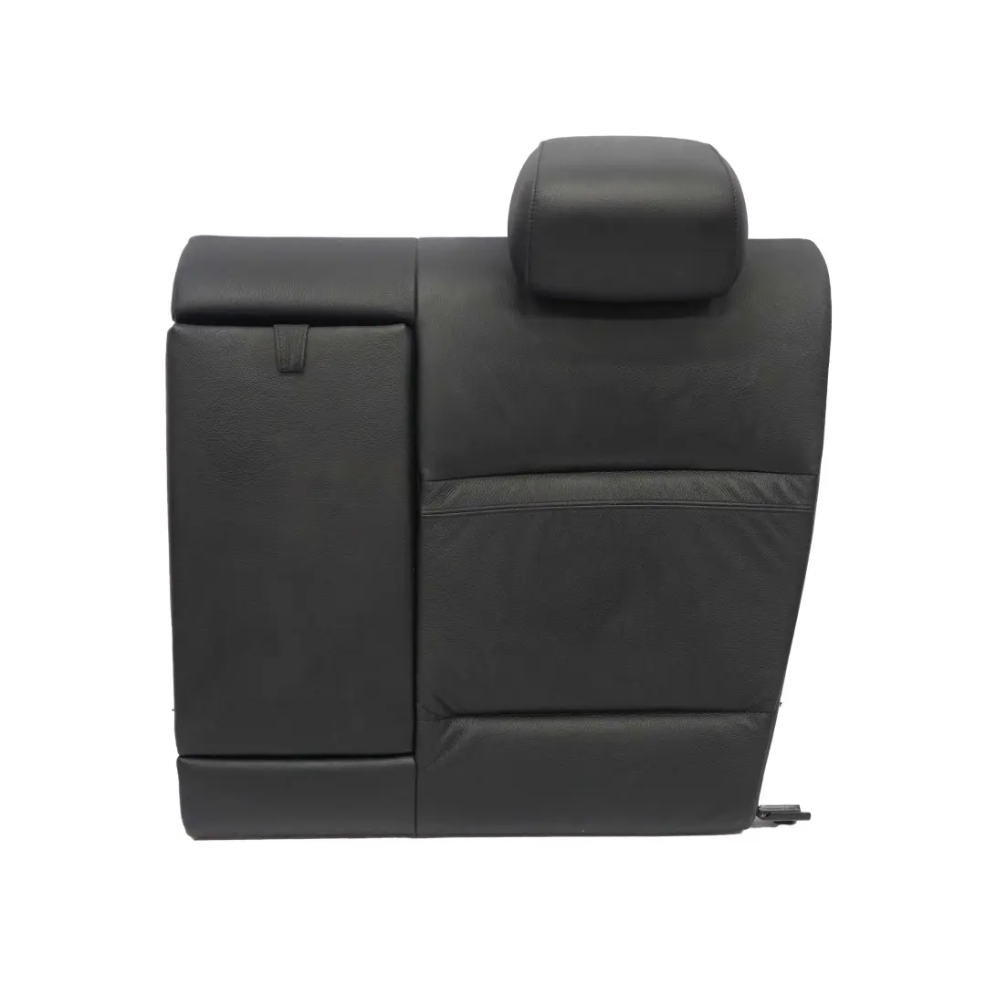 £BMW 3 Series E92 Leather Black Rear Left N/S Back Seat Cover Backrest