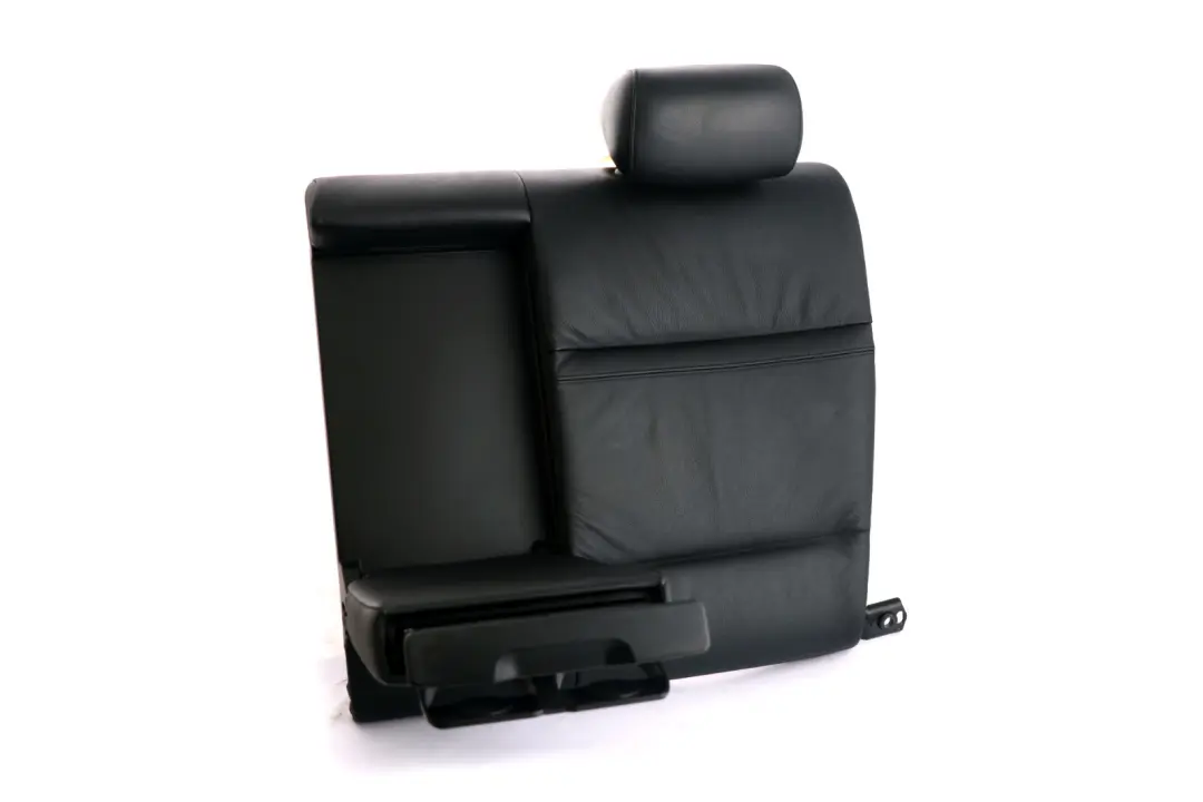 £BMW 3 Series E92 Leather Black Rear Left N/S Back Seat Cover Backrest