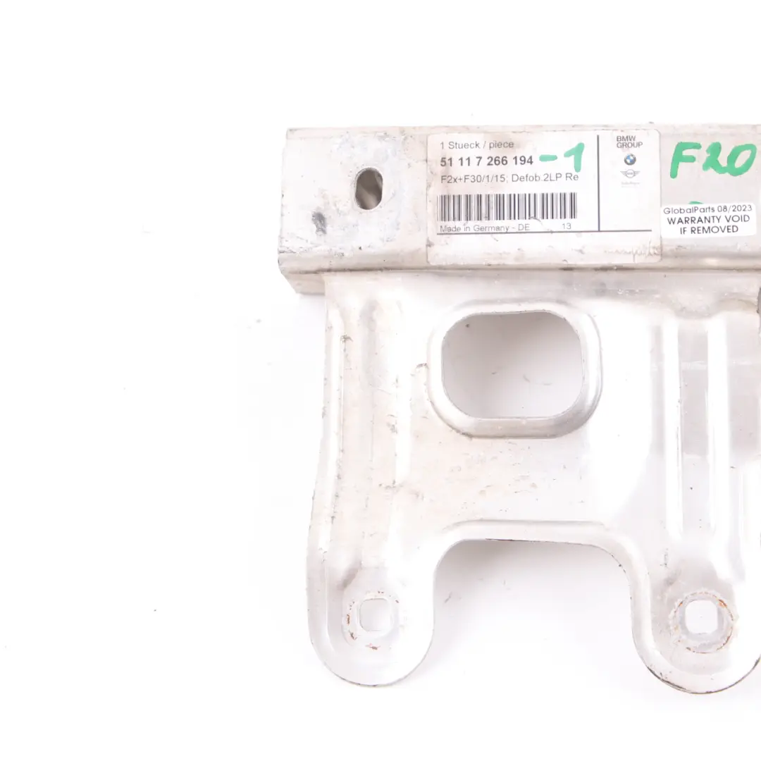 BMW F20 F21 F30 Front Right Deformation Element Bumper Lower 7266194