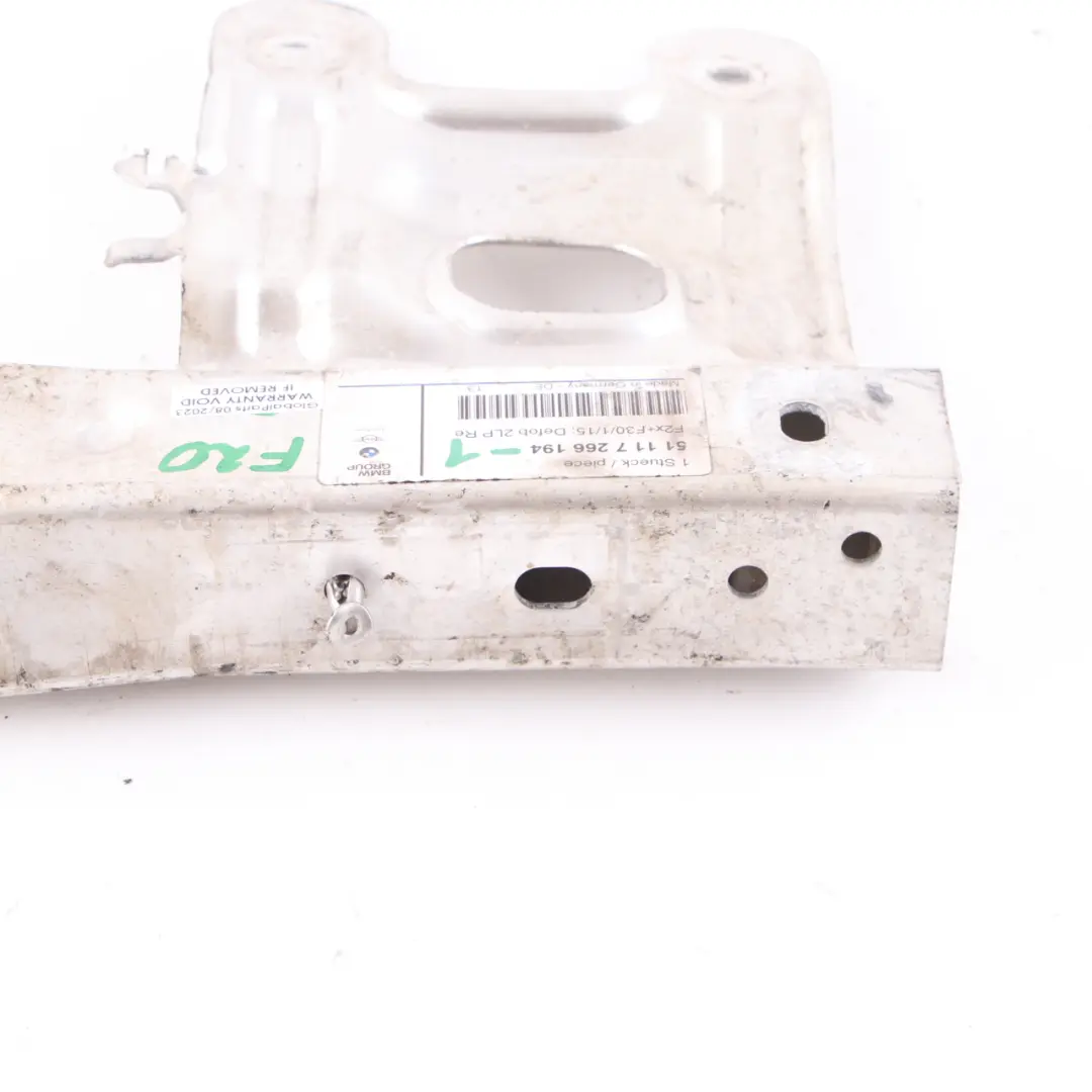 BMW F20 F21 F30 Front Right Deformation Element Bumper Lower 7266194