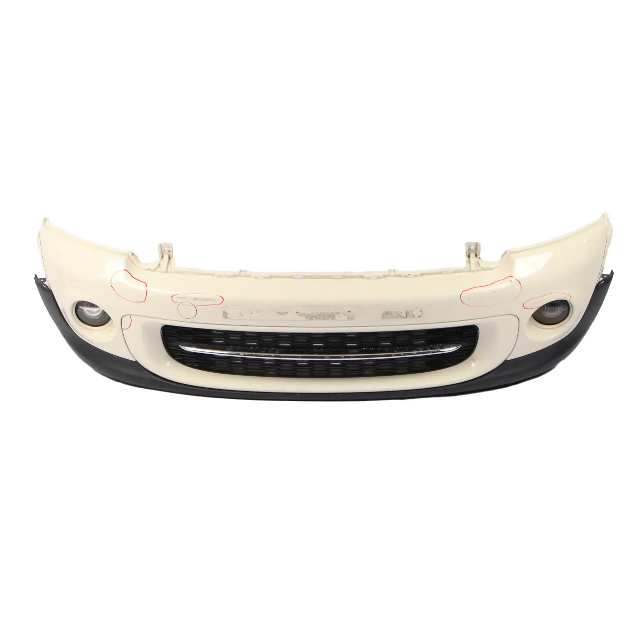 Front Bumper Mini R55 R56 LCI Complete Trim Panel Pepper White - 850