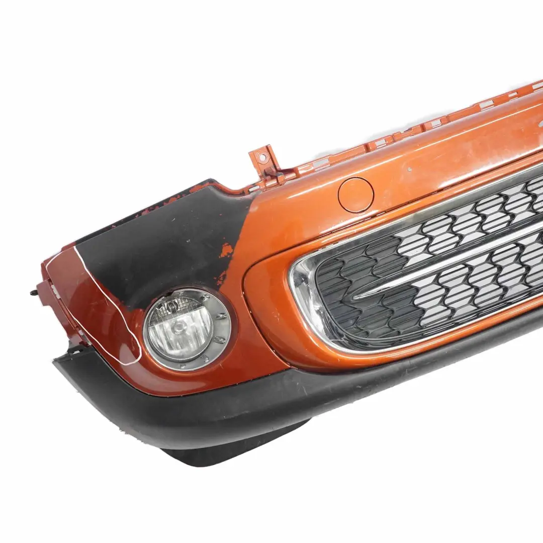 Front Bumper Mini R55 R56 LCI Complete Trim Panel Spice Orange Metallic - B23