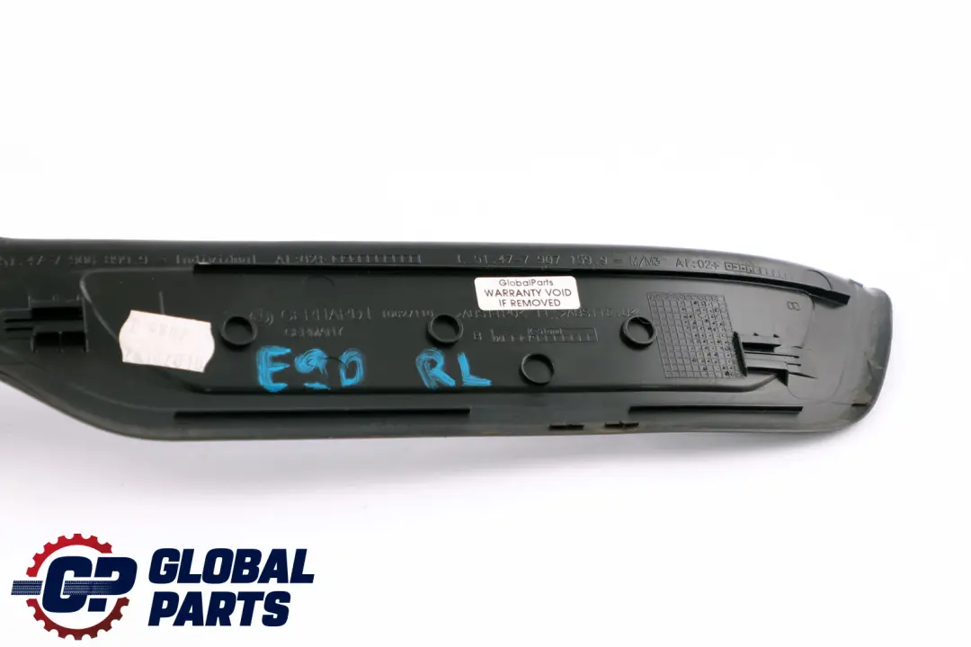BMW 3 Series E90 E91 LCI Entrance Cover Rear Left N/S 7269783