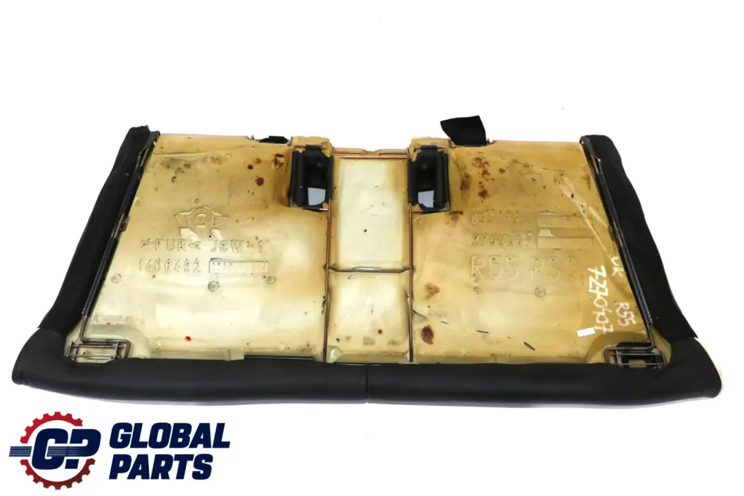 BMW Mini Clubman R55 Rear Seat Sofa Bench Couch Leather Carbon Black
