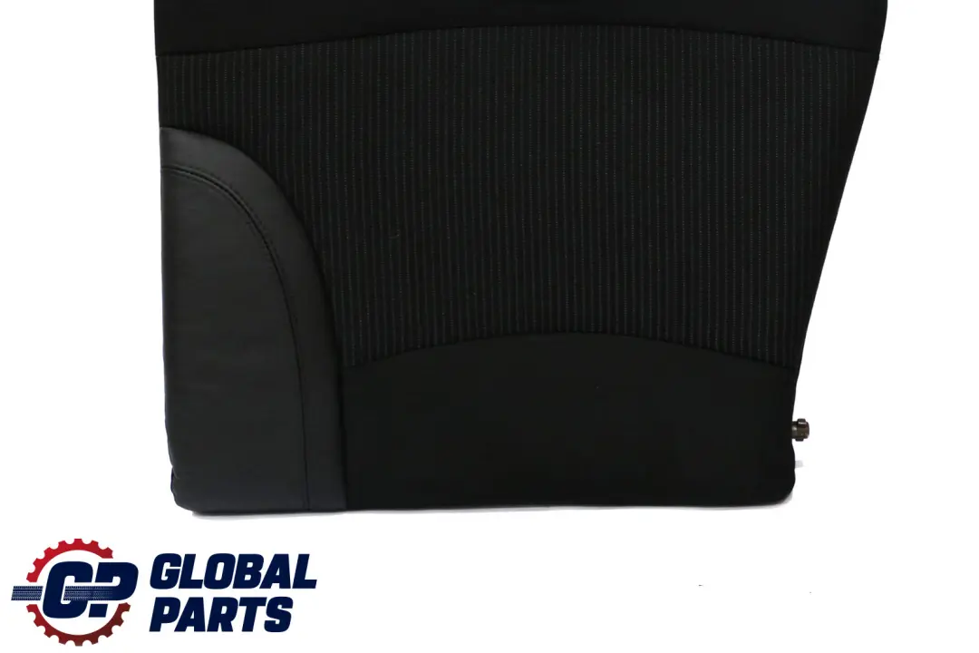 BMW Mini Clubman R55 Rear Left N/S Leather Cloth Seat Cushion Backrest Black