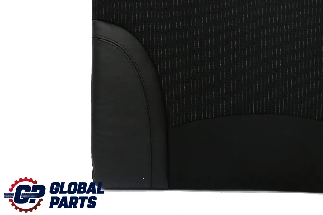 BMW Mini Clubman R55 Rear Left N/S Leather Cloth Seat Cushion Backrest Black