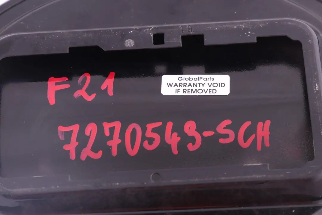 BMW F21 F21N LCI Tapón de Llenado Tapa de Combustible Schwarz 2 Negro 7270543