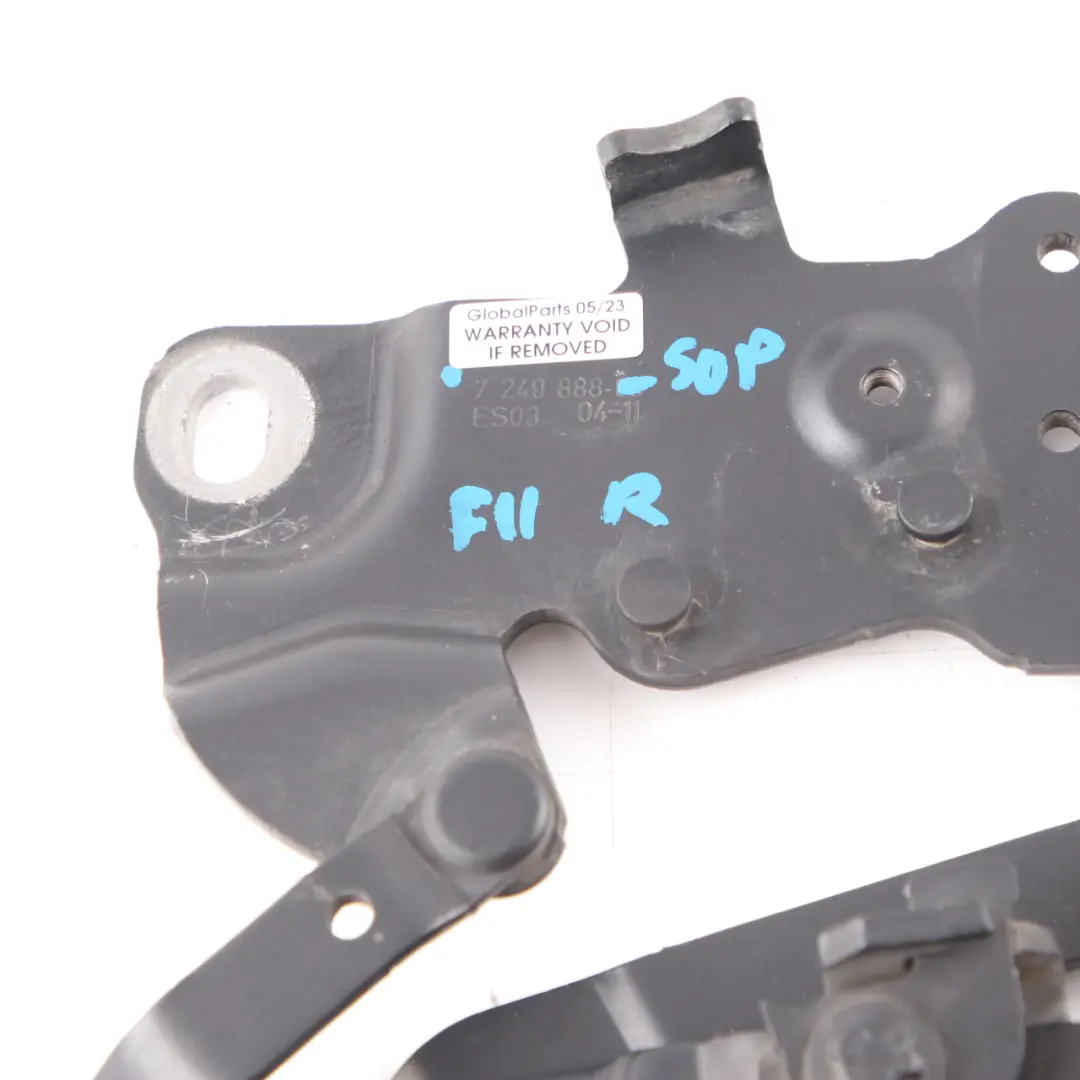 Charnière de capot BMW F10 F11 moteur droit Gris 7249888