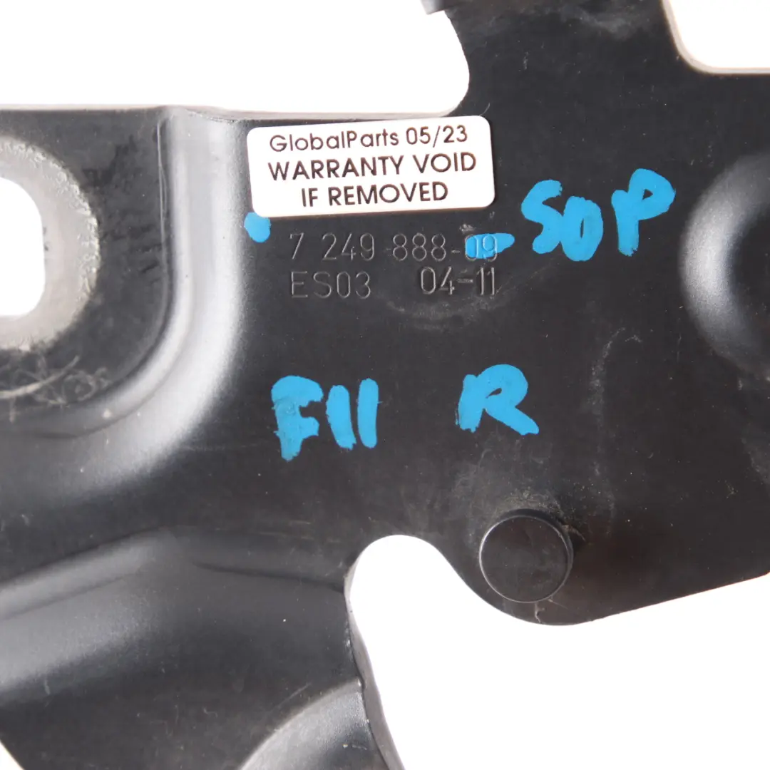 Charnière de capot BMW F10 F11 moteur droit Gris 7249888