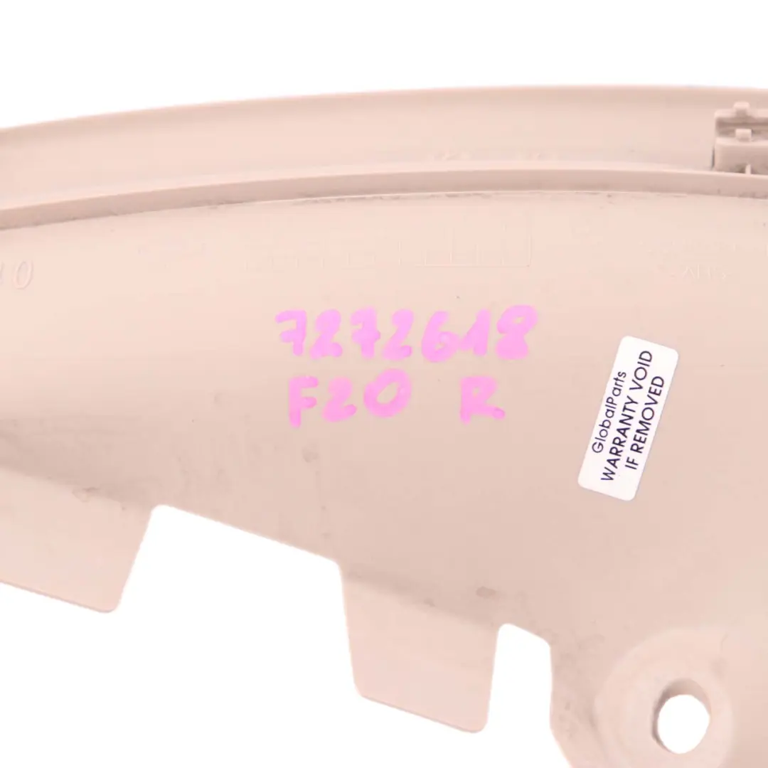 BMW F20 Cover Trim Entrance Rear Right O/S Strip Oyster 7221920