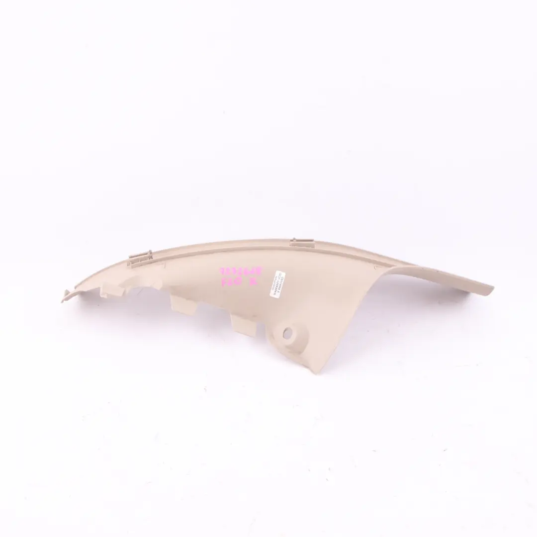 BMW F20 Cover Trim Entrance Rear Right O/S Strip Oyster 7221920