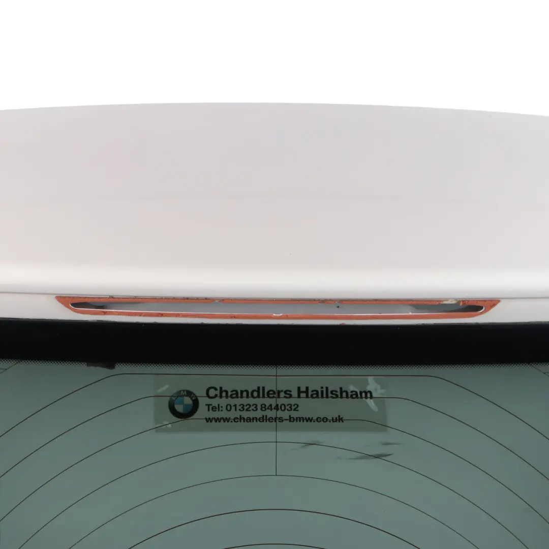 BMW X3 F25 Boot Trunk Lid Rear Tailgate Lid Panel Alpinweiss Alpine White - 300