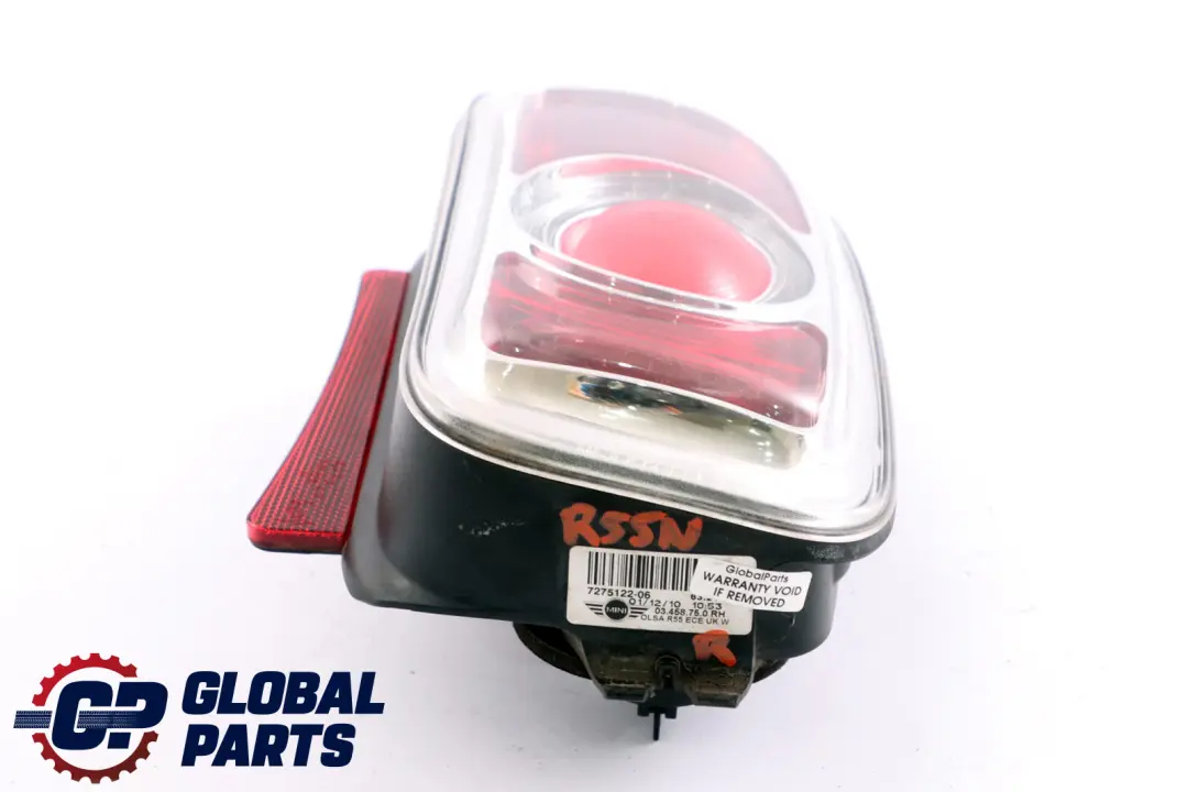 Mini Clubman R55 LCI Rear Light In The Side Panel Lamp White Right O/S
