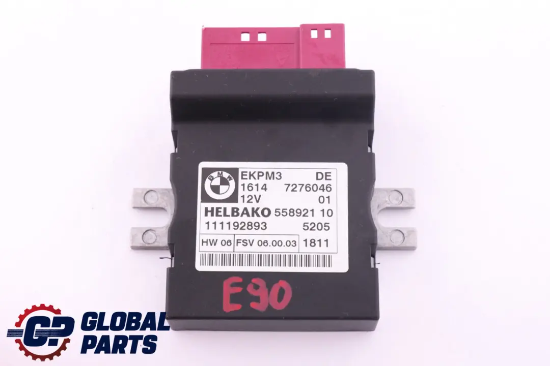 BMW E60 E81 E84 E87 E90 E91 E92 X5 E70 Module Control Unit For Fuel Pump 7276046