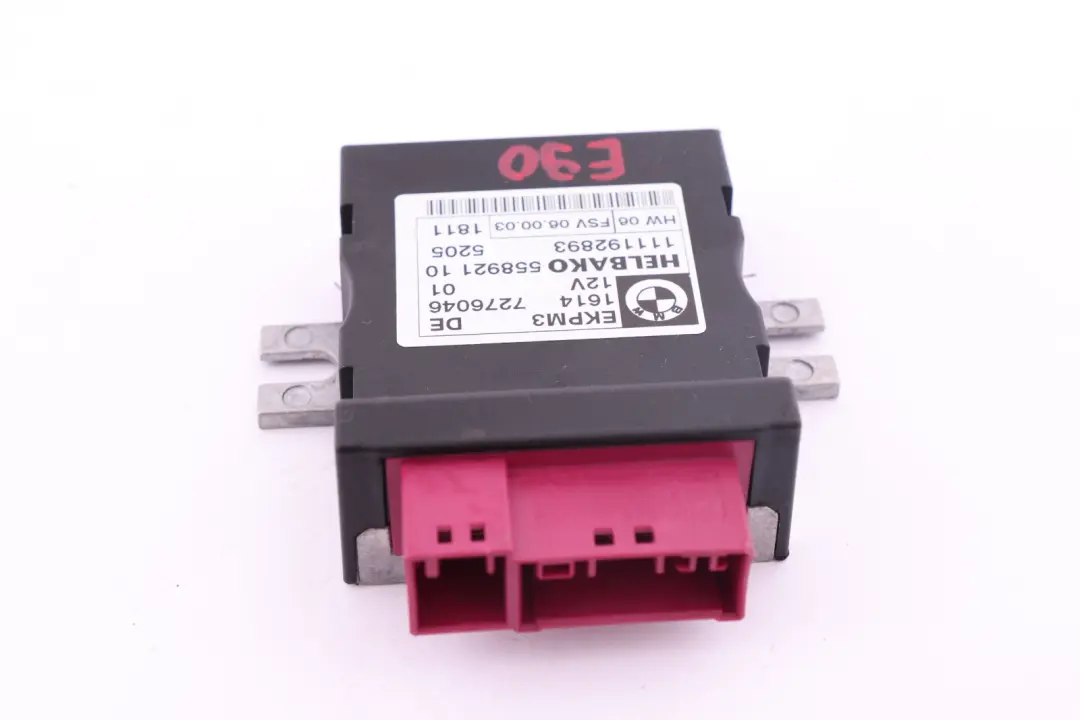 BMW E60 E81 E84 E87 E90 E91 E92 X5 E70 Module Control Unit For Fuel Pump 7276046