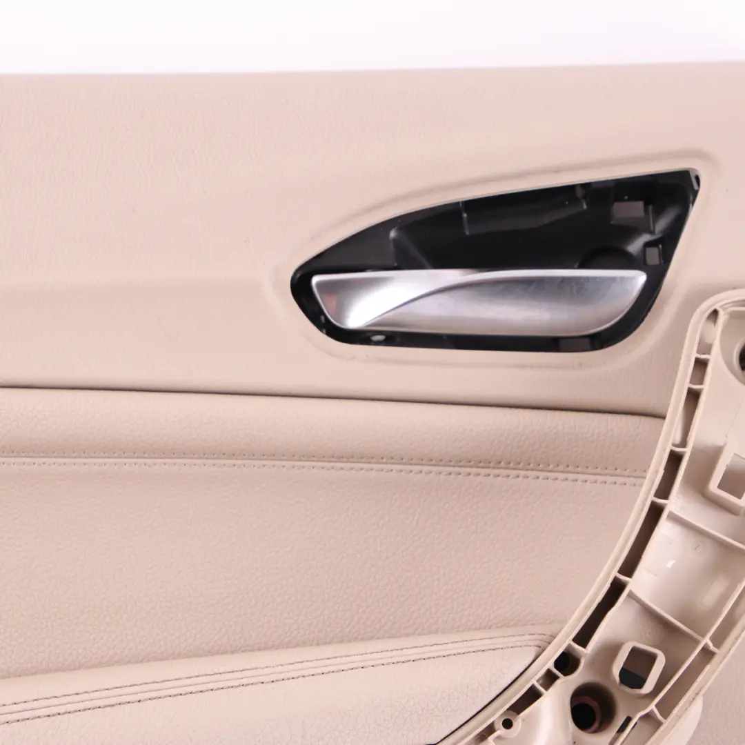  BMW F20 Door Card Panel Rear Left N/S Lining Cover Leather Oyster