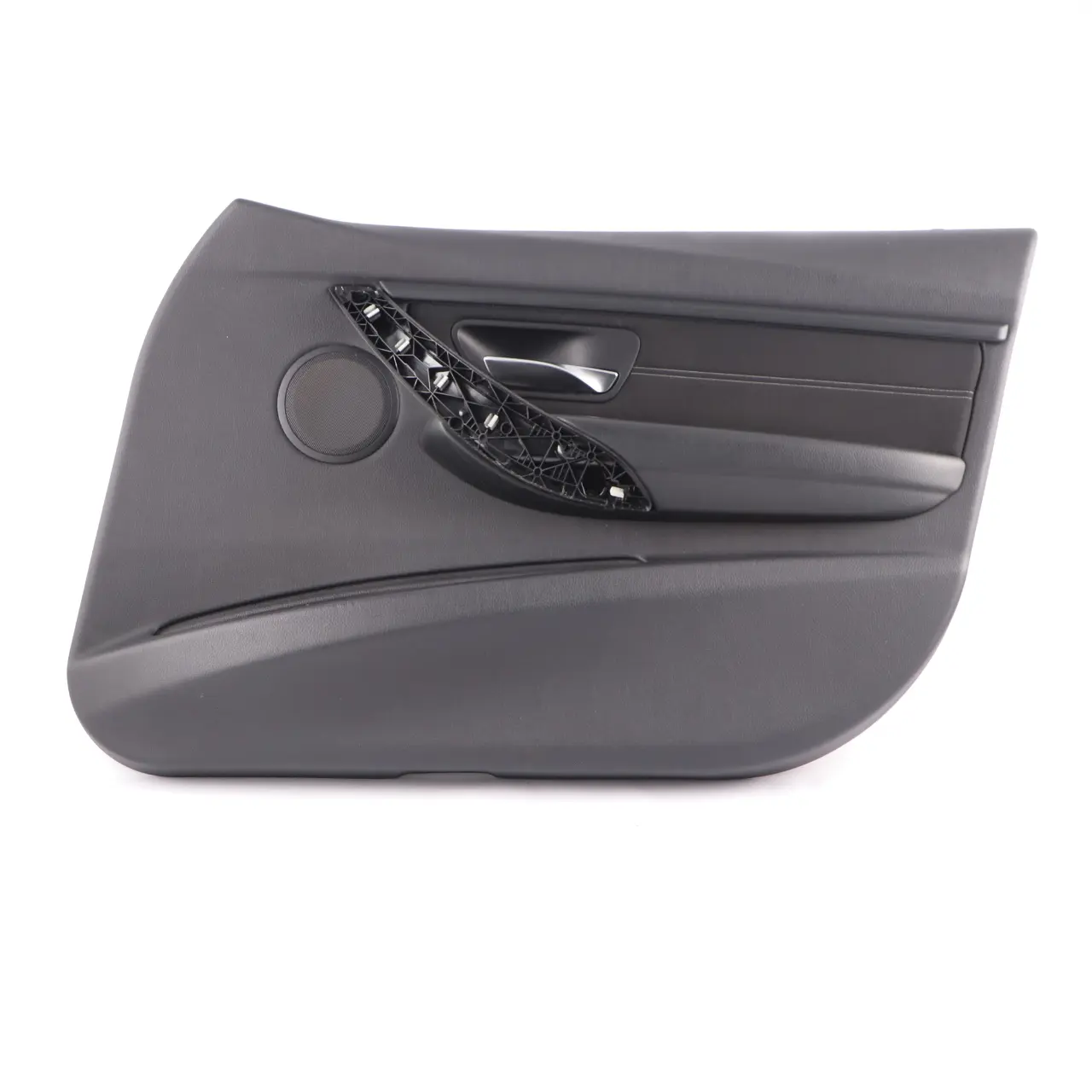 BMW F30 F31 Door Card Front Right O/S Lining Panel Fabric Anthracite Grey