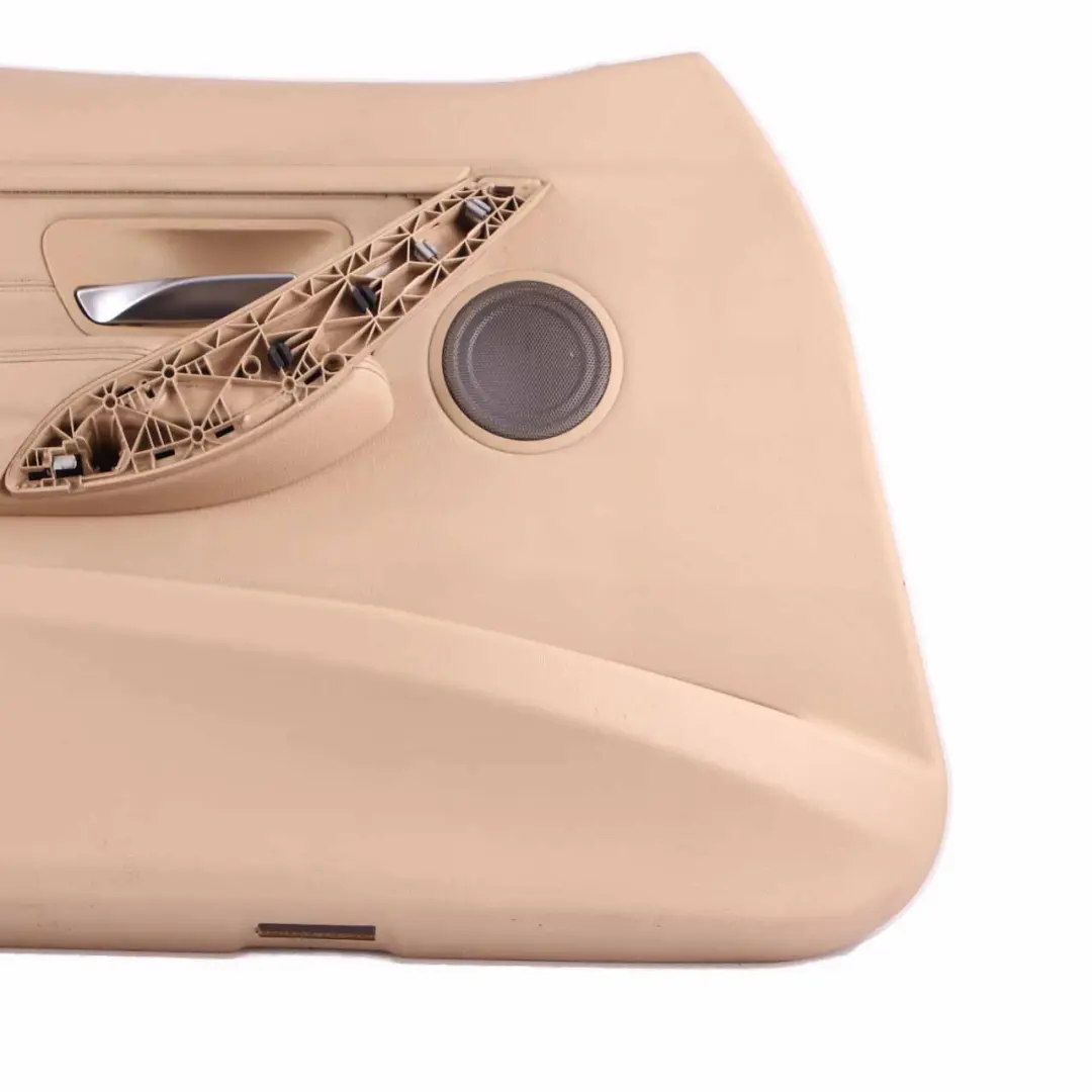 BMW F30 F31 Door Card Front Left N/S Lining Panel Leather Veneto Beige