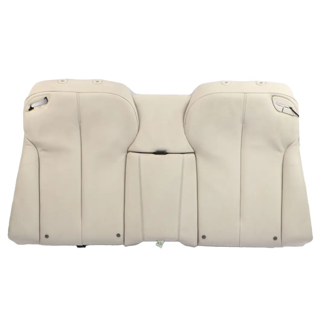 Rear Backrest BMW F12 F13 Seat Interior Couch Leather Dakota Ivory White