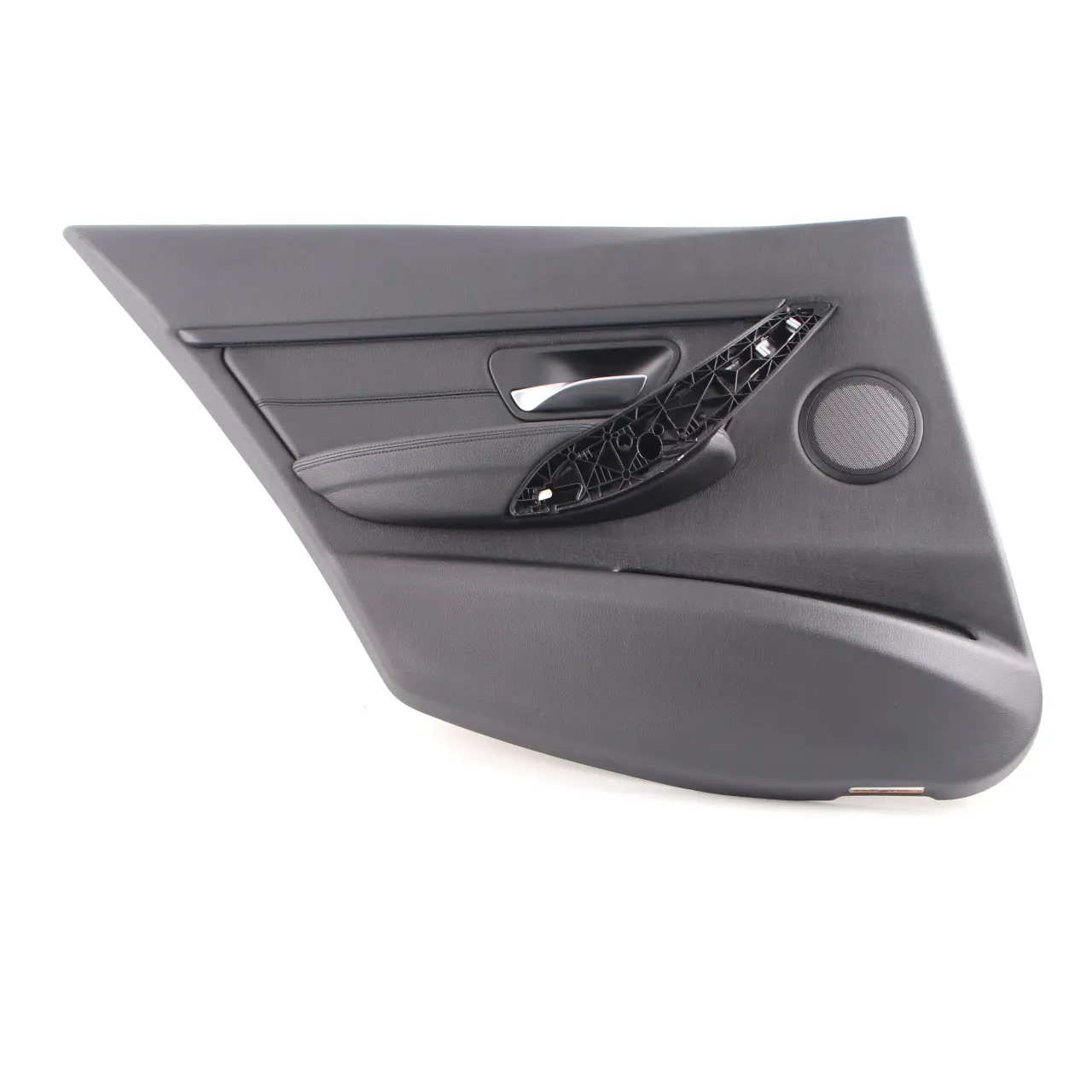 BMW F30 F31 Door Card Rear Left N/S Door Lining Trim Panel Black Leather