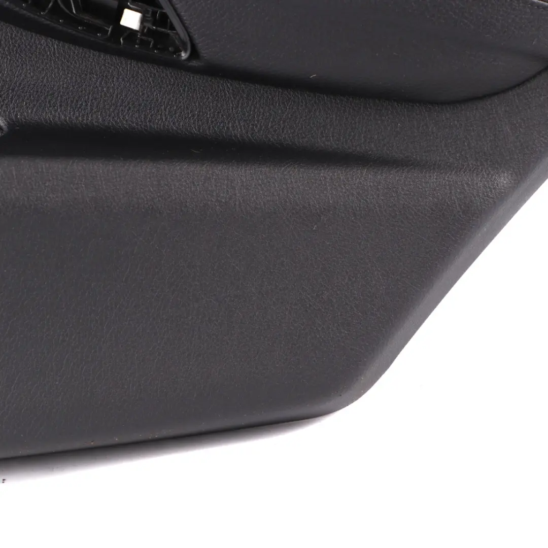 BMW F30 F31 Door Card Rear Right O/S Door Lining Trim Panel Black Leather